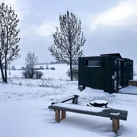 Lüks kamp alanı Tiny Glamp - Kontejner Louka Rudna pod Pradedem