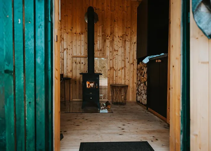 Tiny Glamp - Kontejner Louka Роскошный шатер Rudna pod Pradedem
