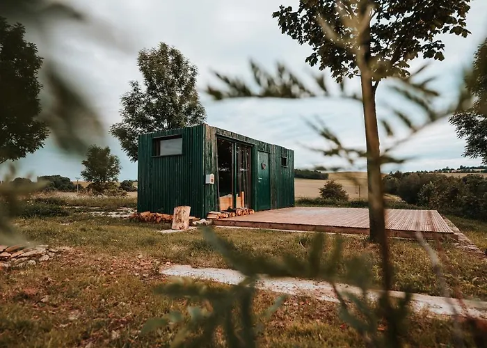 Tiny Glamp - Kontejner Louka Роскошный шатер *