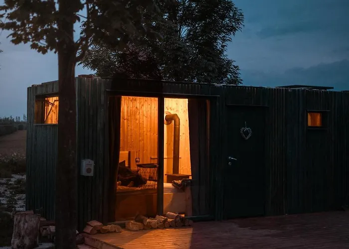 Роскошный шатер Tiny Glamp - Kontejner Louka Rudna pod Pradedem