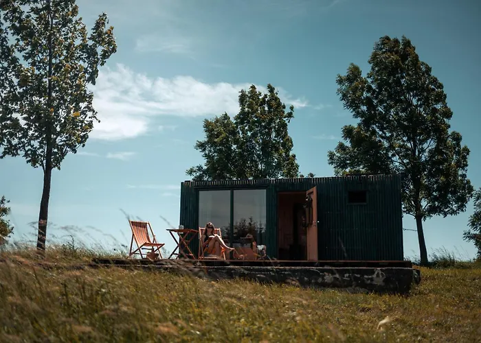 Tiny Glamp - Kontejner Louka * Rudna pod Pradedem