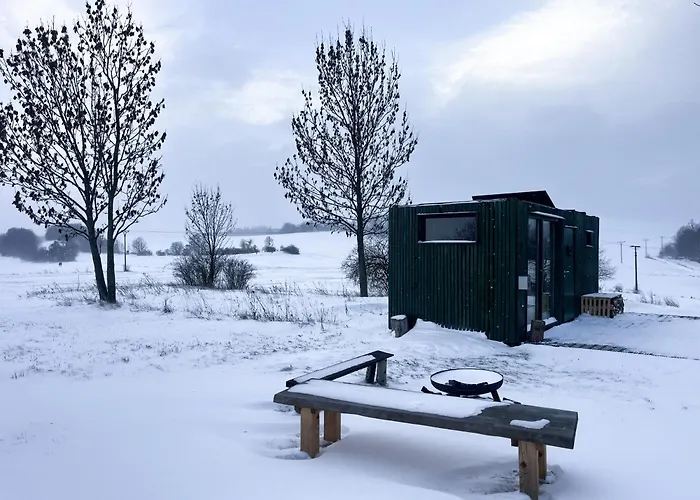 Luxe tent Tiny Glamp - Kontejner Louka Rudna pod Pradedem